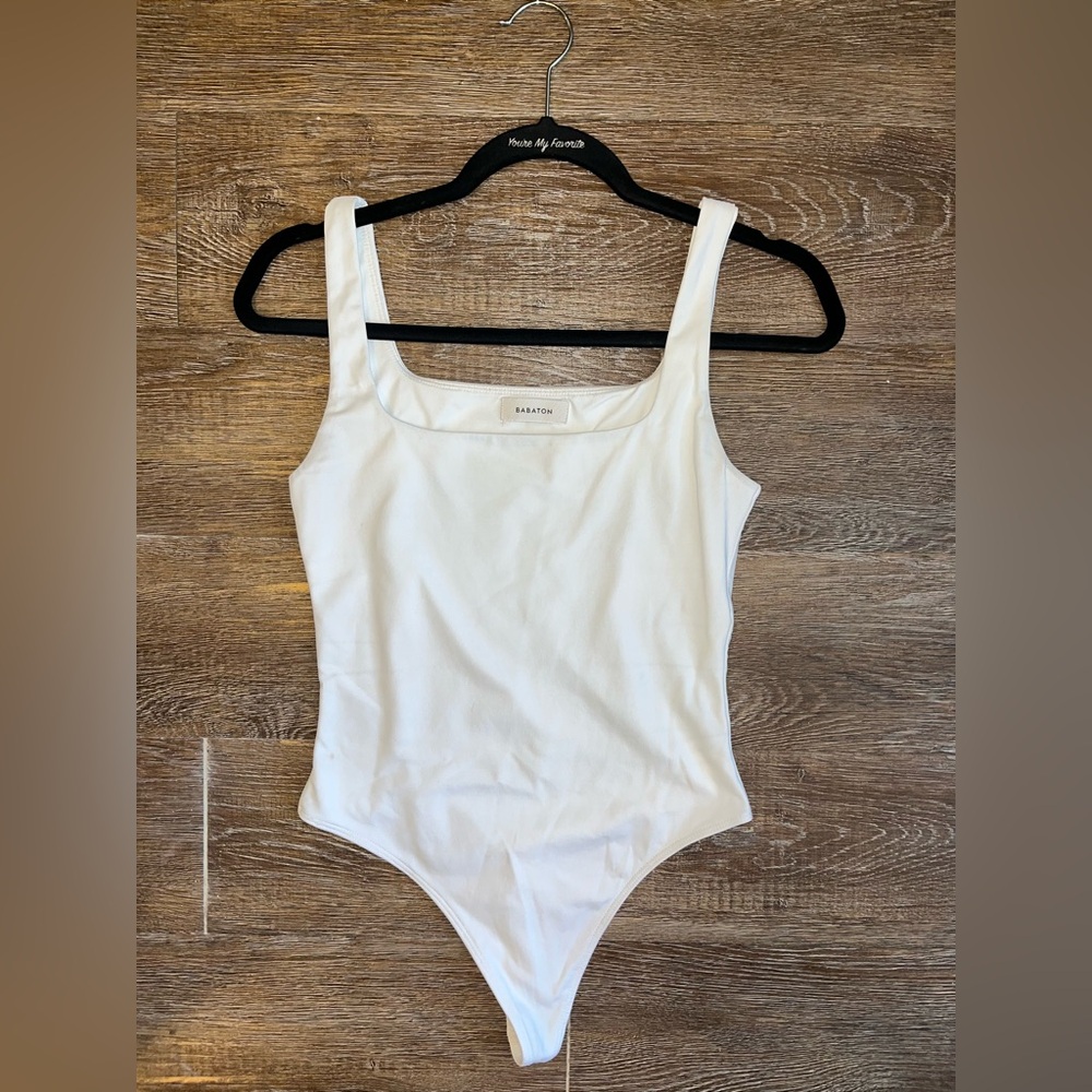 Aritzia White Bodysuit